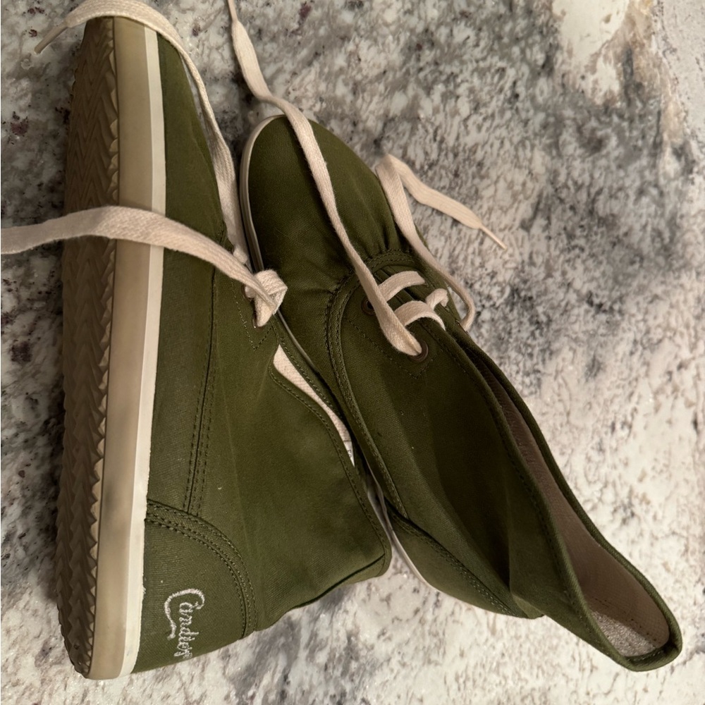 Olive Green Candies Shoes.